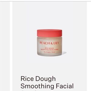 Unopened box! Peach & Lily Rice Dough Smoothing Facial Scrub